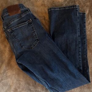 Hollister Dark Blue Straight Jeans